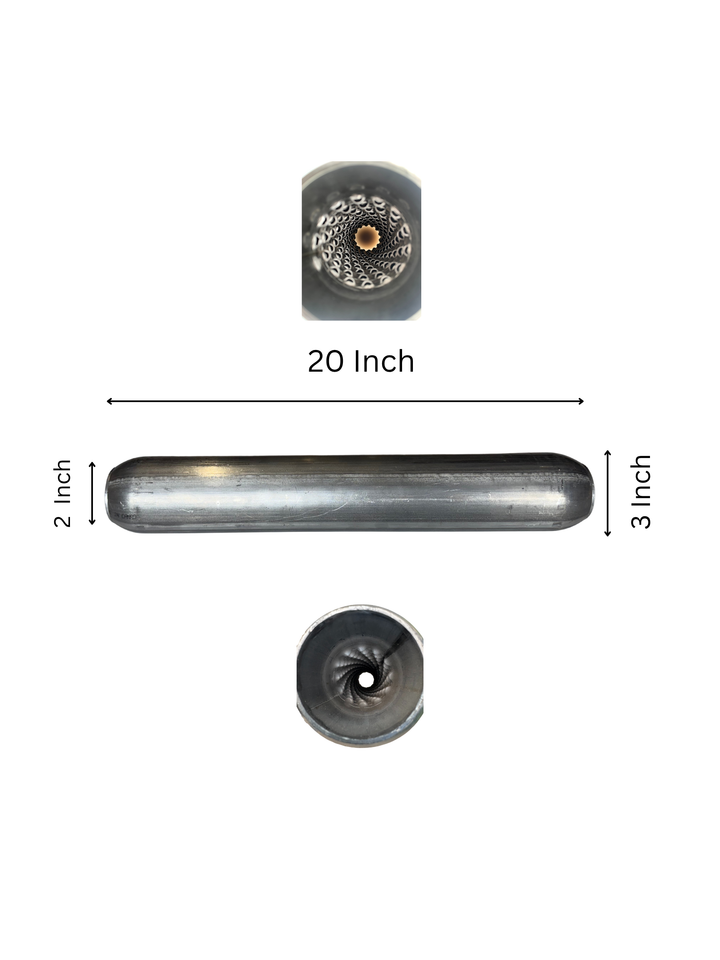 Sonic Boom Aluminized Resonator  20  Inch Long