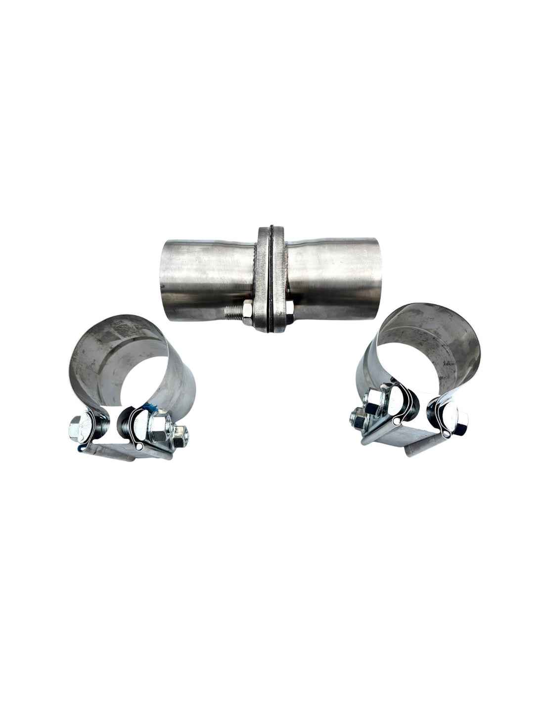 Universal Stainless Steel Exhaust Flange Pipe Repair Kit –  2.25 Inch  IN/OUT