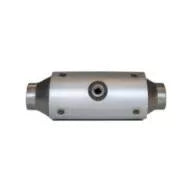 Universal Catalytic Converter 10 Inch OAL With Center Oxygen Sensor and Heat shield image 0