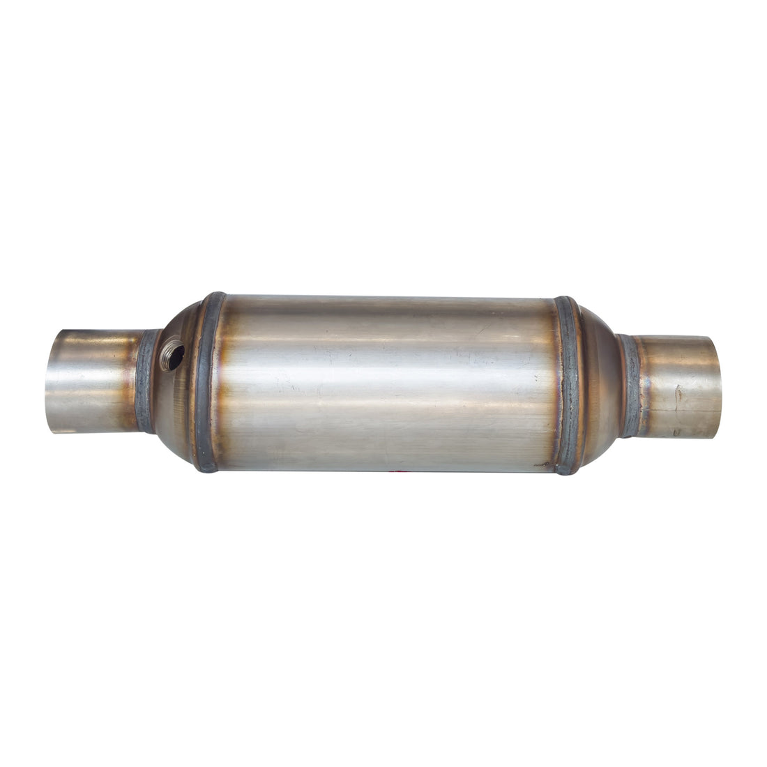 Exhaust Auto Catalytic Converter 16 Inch Long With End O2 Port image 0