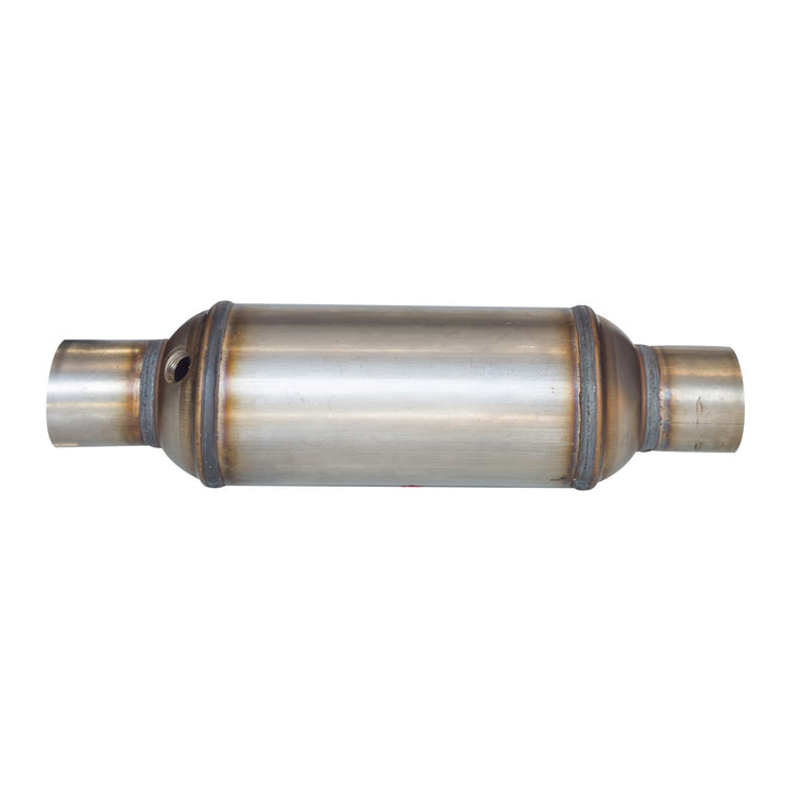 Exhaust Auto Catalytic Converter 16 Inch Long With End O2 Port image 0