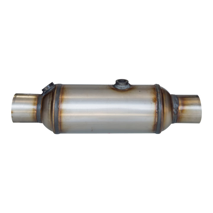 Exhaust Auto Catalytic Converter 16 Inch Long With Centre And End welded O2 Ports image 0