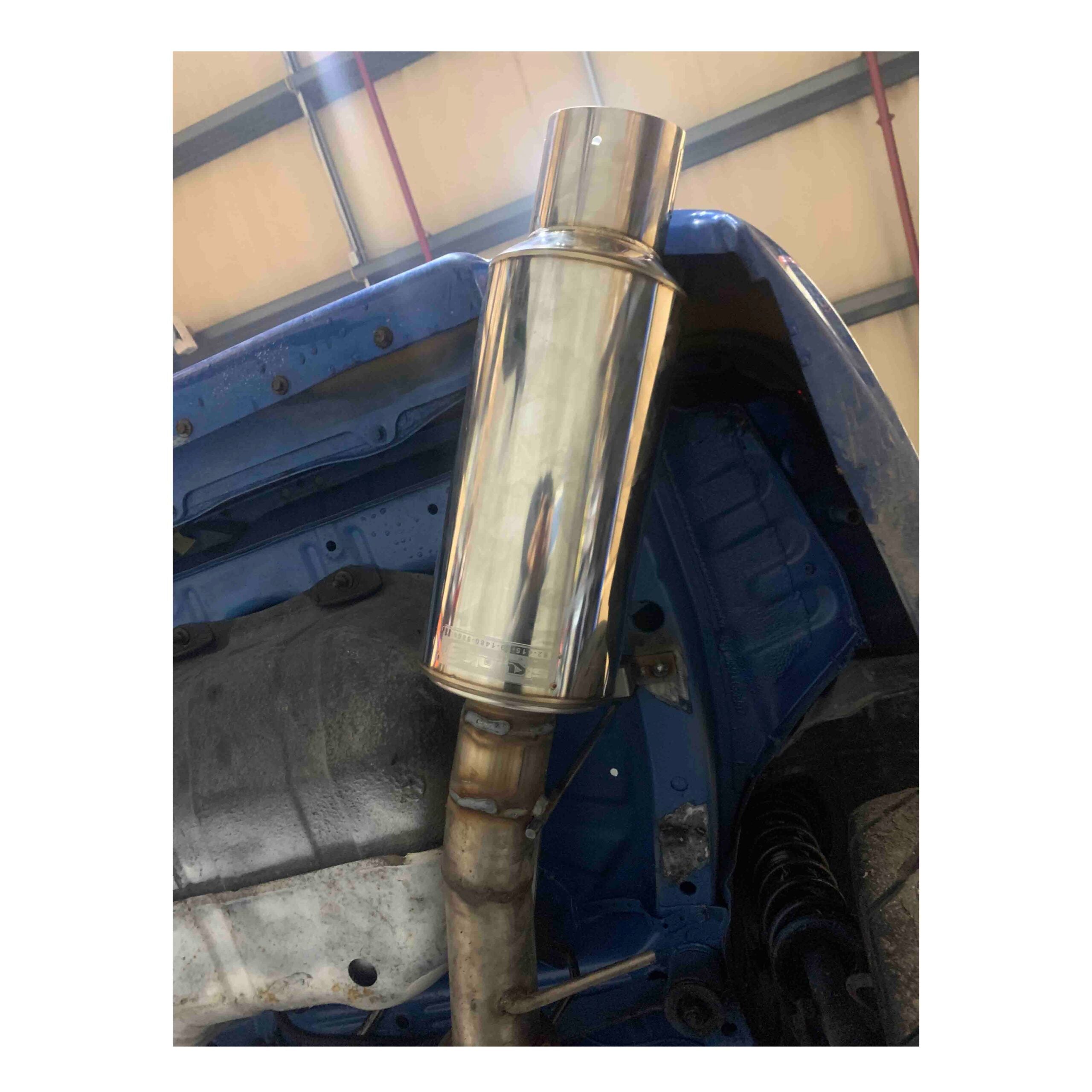 Stainless Steel Exhaust Tip, Universal 15" Length image 3