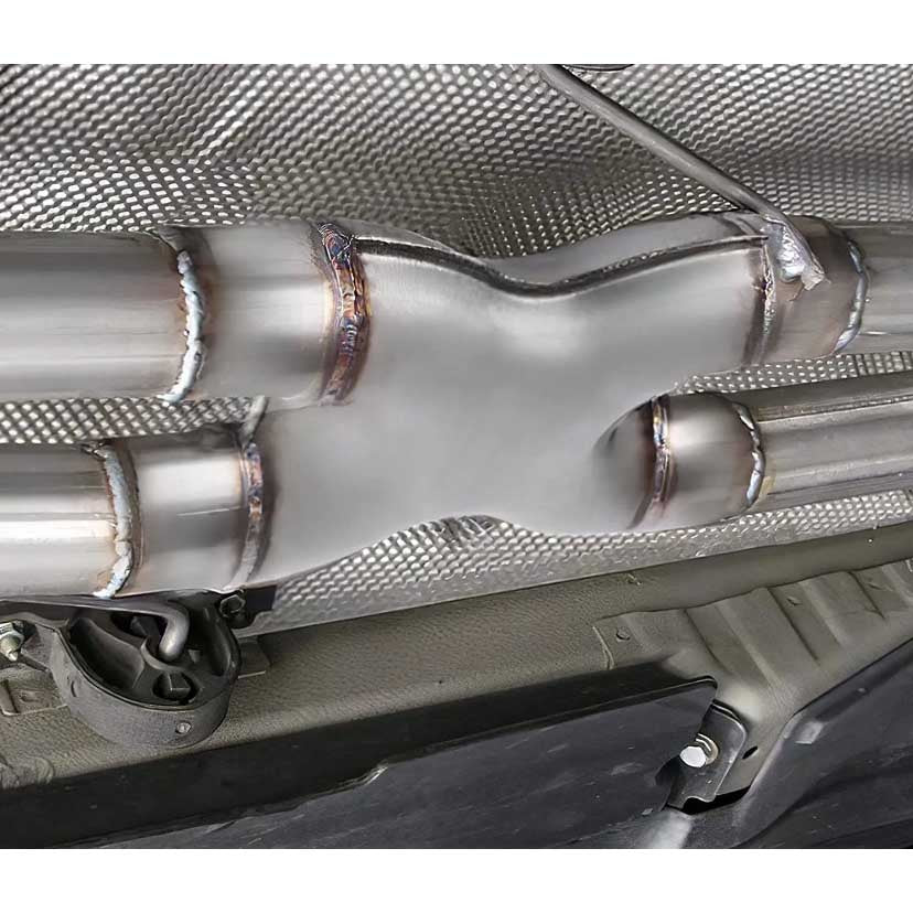 Stainless Steel Car X-PIPE 2'' 2.25'' 2.5'' 3'' In/Out Car Exhaust System X Pipe image 3