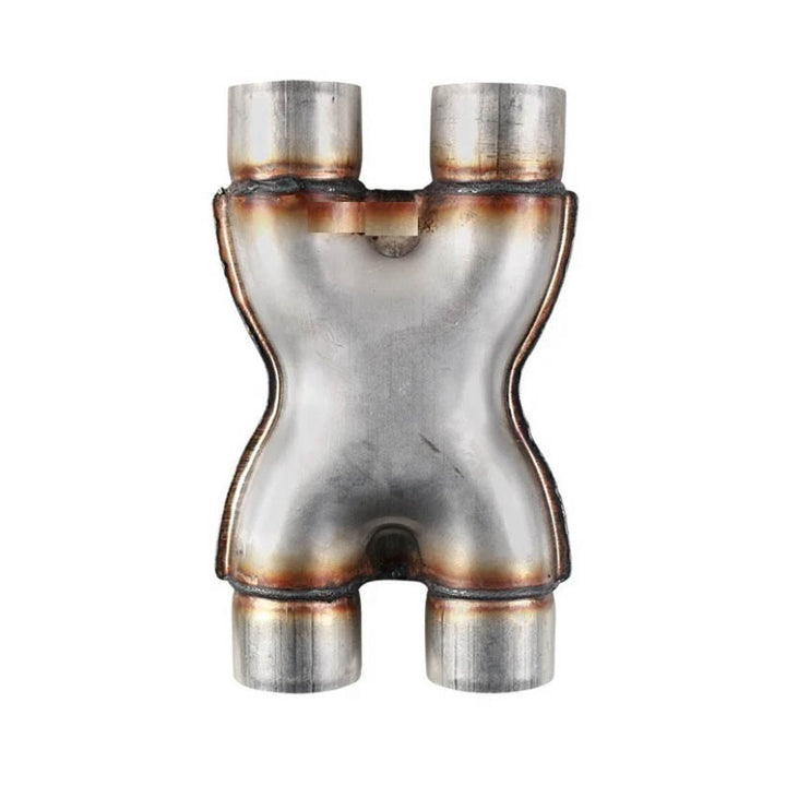 Stainless Steel Car X-PIPE 2'' 2.25'' 2.5'' 3'' In/Out Car Exhaust System X Pipe image 0
