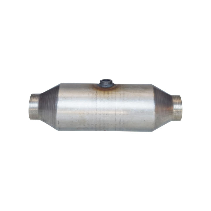 Universal Catalytic Converter 10 Inch OAL With 1 Inch Neck and Center Oxygen Sensor image 0