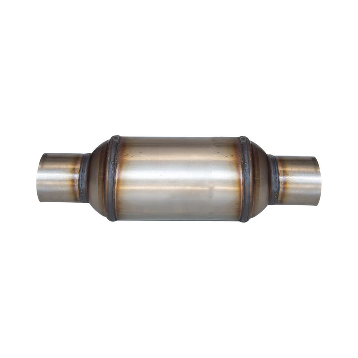 Exhaust Auto Catalytic Converter 10 Inch Long with Neck image 0